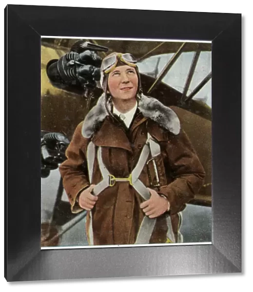Clarence Chamberlin, woman aviator 1927