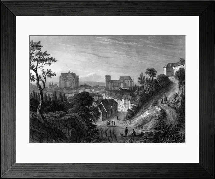Framed Print : BEAUVAIS, CIRCA 1840 Framed Print : BEAUVAIS, CIRCA 1840