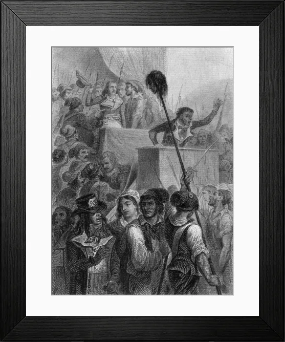 Framed Print : FERAUD ASSASSINATED Framed Print : FERAUD ASSASSINATED