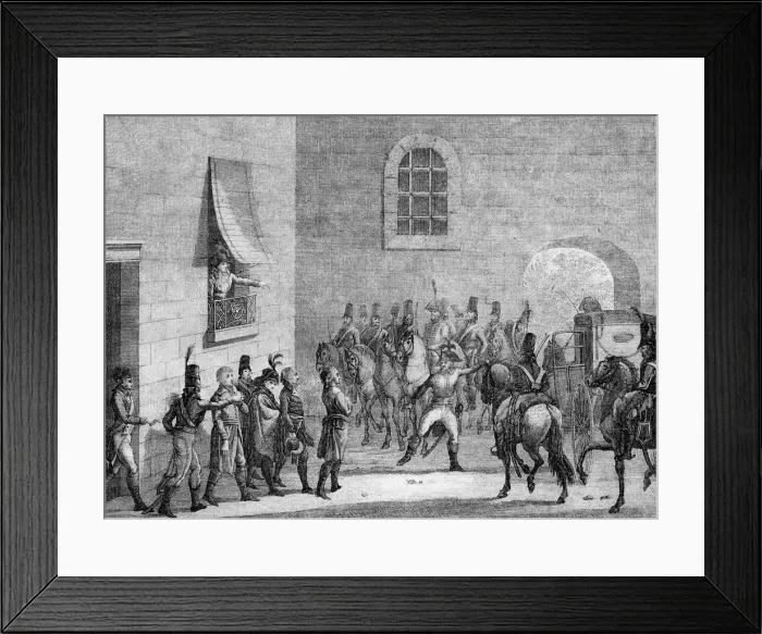 Framed Print : GIRONDINS ARRESTED Framed Print : GIRONDINS ARRESTED
