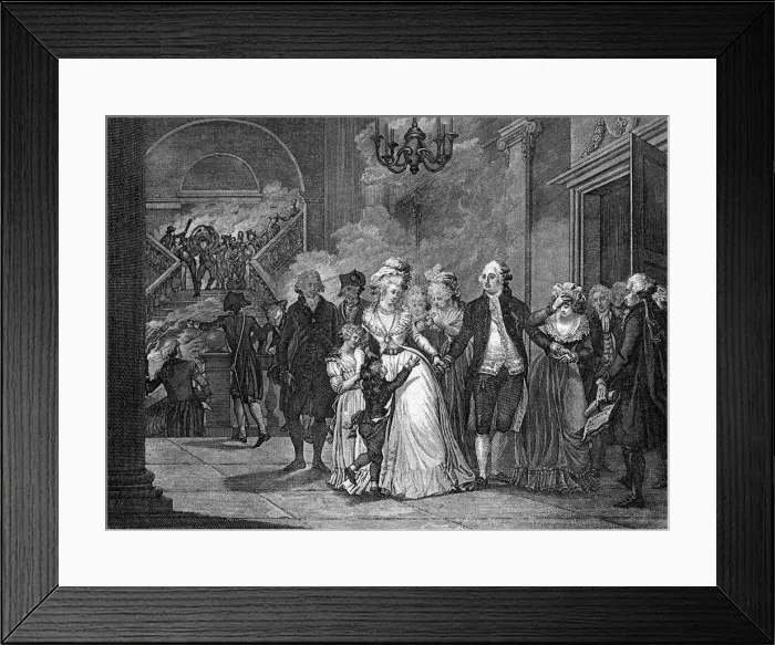 Framed Print : LOUIS XVI SEPARATED Framed Print : LOUIS XVI SEPARATED