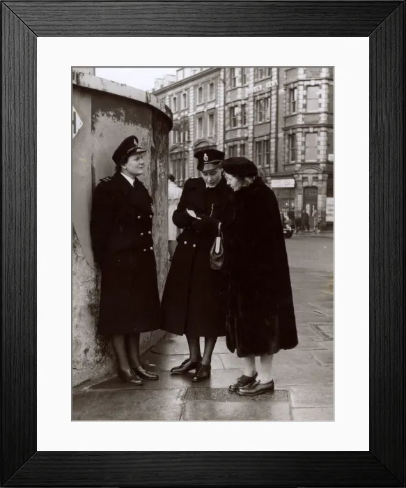 Framed Print : POLICEWOMEN 1940S Framed Print : POLICEWOMEN 1940S