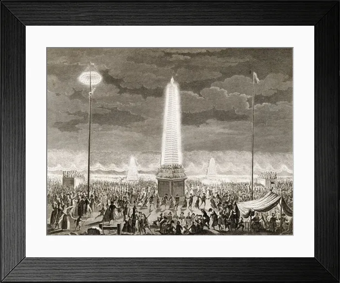 Framed Print : FESTIVAL JULY 1790 Framed Print : FESTIVAL JULY 1790