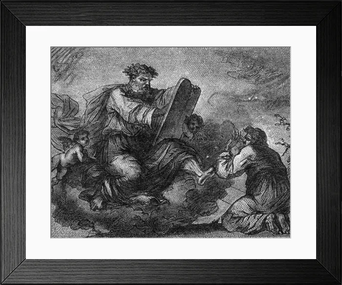 Framed Print : GOD THE COMMANDER
