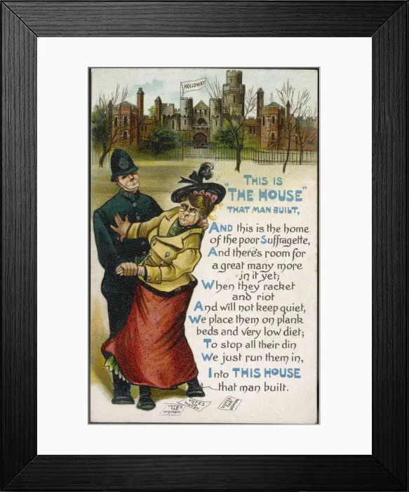 Framed Print : Holloway and Suffragette Framed Print : Holloway and Suffragette