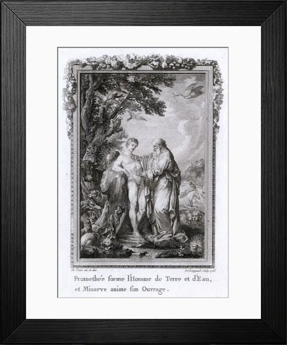 Framed Print : PROMETHUS CREATES Framed Print : PROMETHUS CREATES