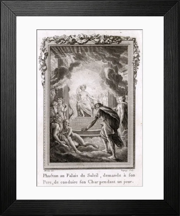 Framed Print : PHAETON AND PHOEBUS Framed Print : PHAETON AND PHOEBUS