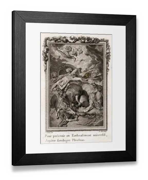 Framed Print : PHAETONS FATAL DRIVE Framed Print : PHAETONS FATAL DRIVE
