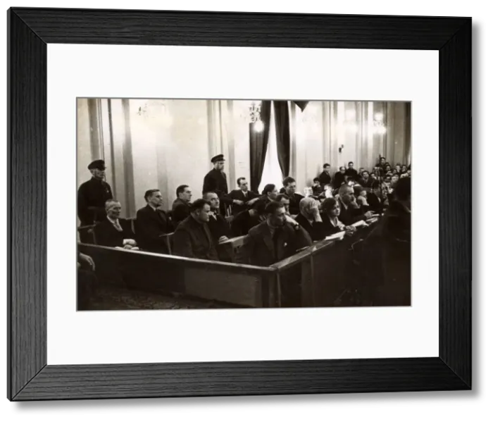 Framed Print : METRO-VICKERS TRIAL 1933 Framed Print : METRO-VICKERS TRIAL 1933
