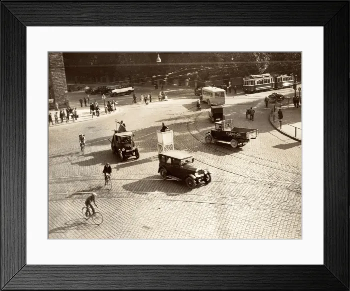 Framed Print : GERMAN TRAFFIC POLICE Framed Print : GERMAN TRAFFIC POLICE