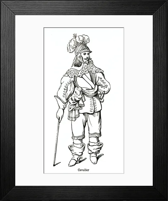 Framed Print : Cavalier 1620 Framed Print : Cavalier 1620