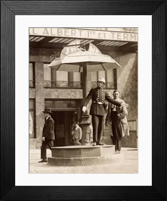 Framed Print : BELGIAN TRAFFIC POLICE Framed Print : BELGIAN TRAFFIC POLICE