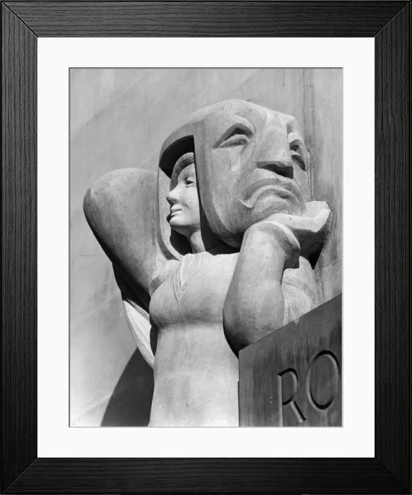 Framed Print : RADA figure, Comedy Framed Print : RADA figure, Comedy