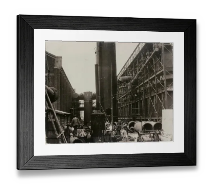 Framed Print : FUSHIN COLLIERY, CHINA Framed Print : FUSHIN COLLIERY, CHINA