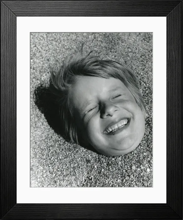 Framed Print : BURIED IN THE SAND Framed Print : BURIED IN THE SAND