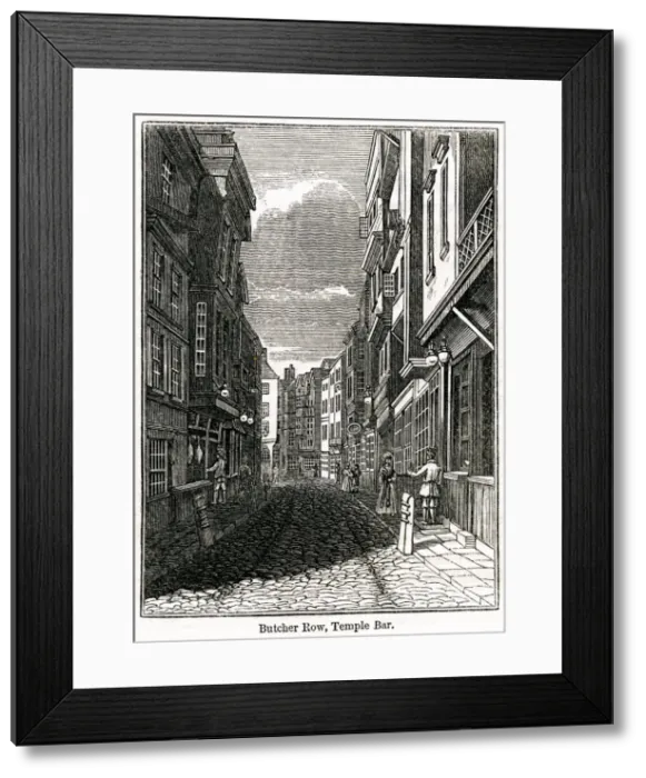 Framed Print : Butcher Row, Temple Bar Framed Print : Butcher Row, Temple Bar