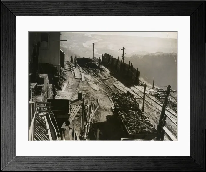 Framed Print : COAL MINE IN THE CLOUDS Framed Print : COAL MINE IN THE CLOUDS