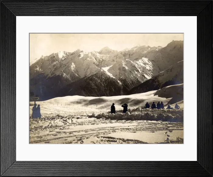 Framed Print : THE PYRENEES 1930S Framed Print : THE PYRENEES 1930S