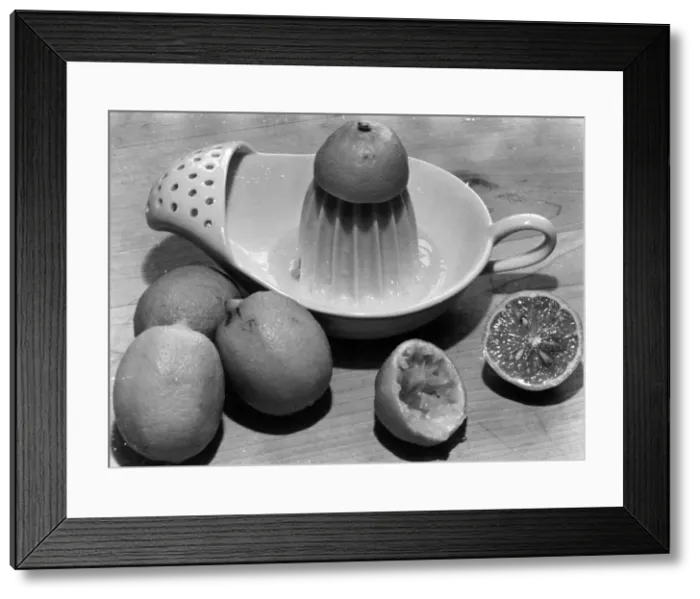 Framed Print : LEMON SQUEEZER 1930S Framed Print : LEMON SQUEEZER 1930S