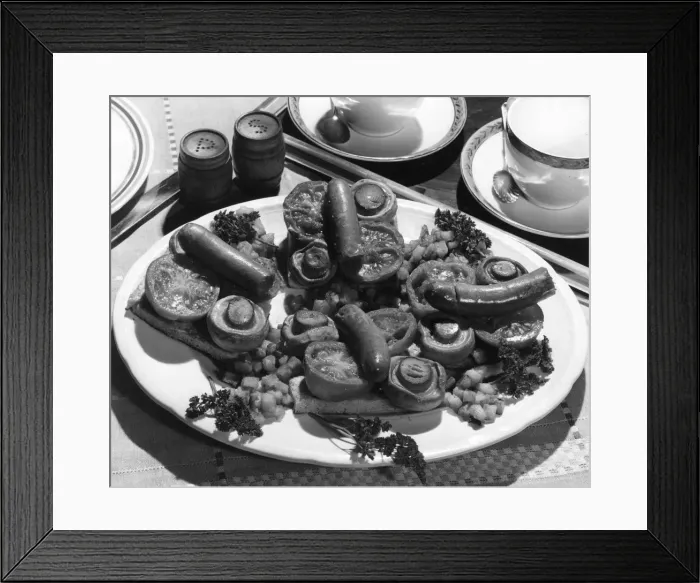 Framed Print : FRIED BREAKFAST Framed Print : FRIED BREAKFAST