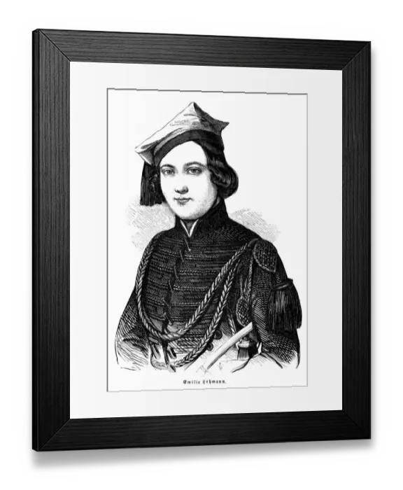 Framed Print : EMILIE LEHMANN Framed Print : EMILIE LEHMANN