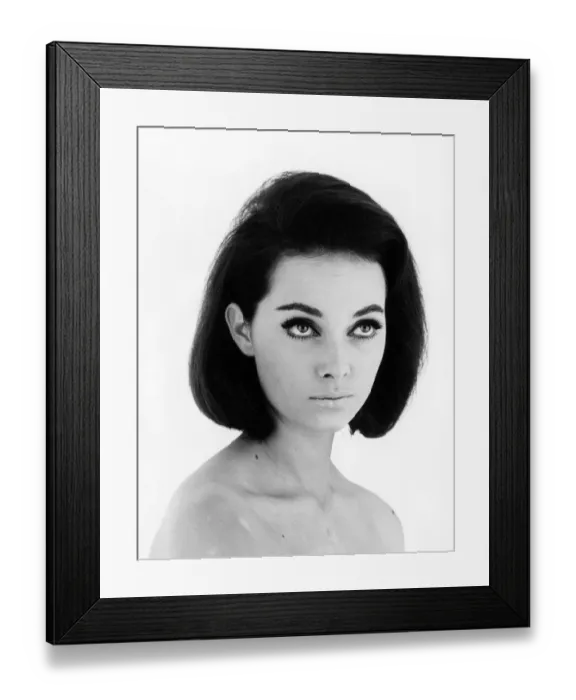 Framed Print : SAD EYES. Head and shoulders portrait of a dark haired woman who appears to be topless Framed Print : SAD EYES. Head and shoulders portrait of a dark haired woman who appears to be topless