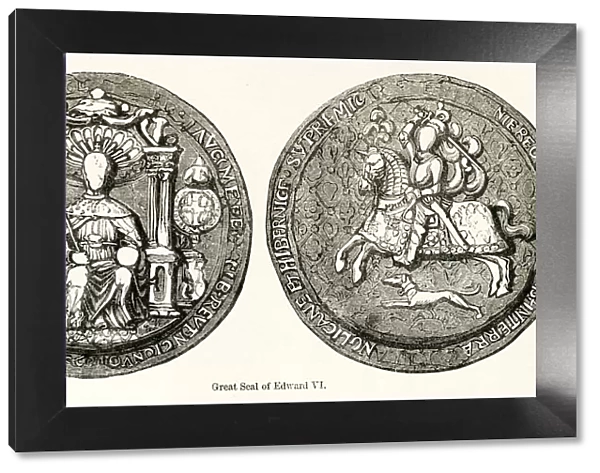 Great seal of Edward VI