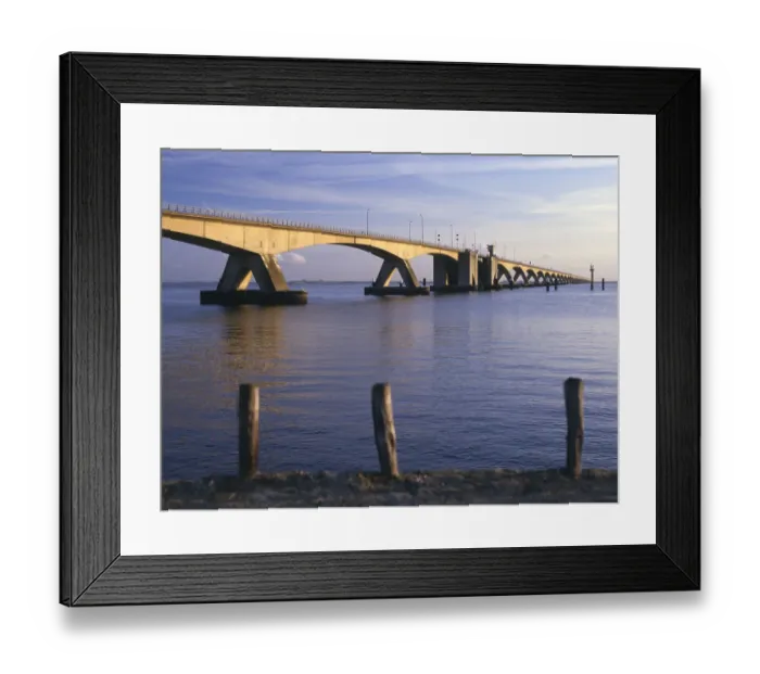 Framed Print : ZIGRIKZEE BRIDGE 1994 Framed Print : ZIGRIKZEE BRIDGE 1994