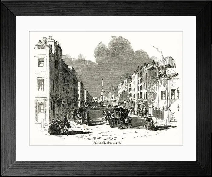 Framed Print : Pall Mall, London Framed Print : Pall Mall, London