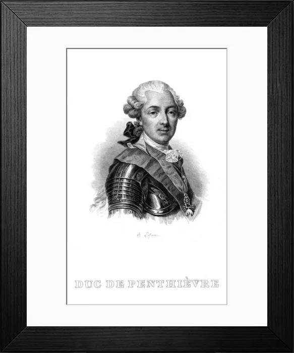 Framed Print : LOUIS DUC DE PENTHIEVRE Framed Print : LOUIS DUC DE PENTHIEVRE