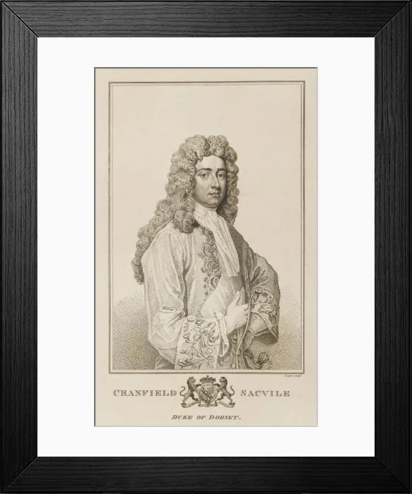 Framed Print : LIONEL DUKE OF DORSET Framed Print : LIONEL DUKE OF DORSET