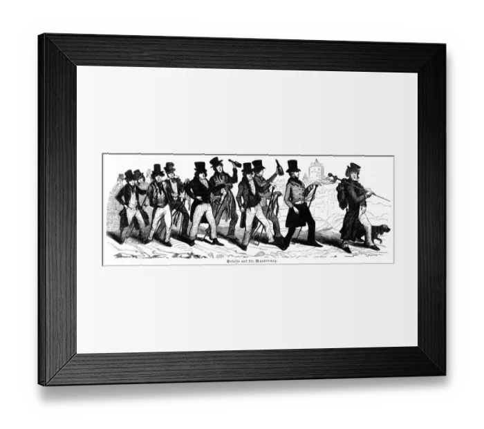 Framed Print : WORKERS GUILD DRINKING Framed Print : WORKERS GUILD DRINKING