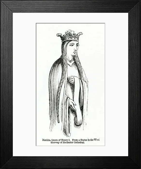 Framed Print : Matilda of Germany Framed Print : Matilda of Germany