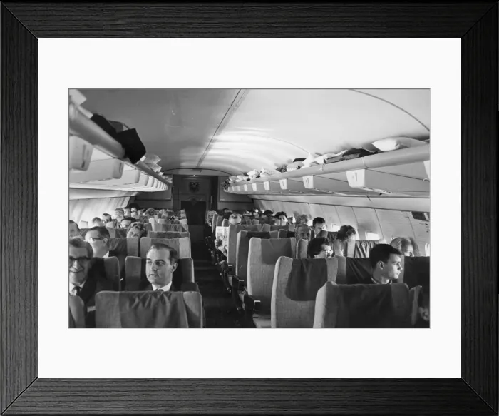 Framed Print : AIR TRAVEL 1960S Framed Print : AIR TRAVEL 1960S