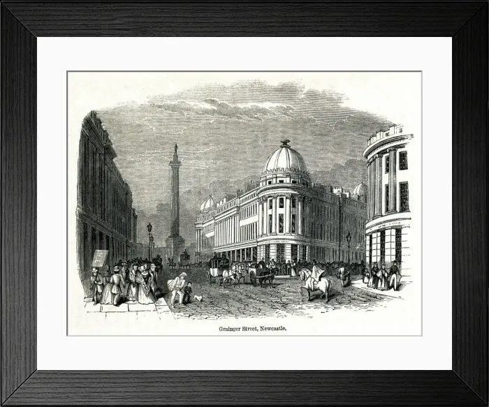 Framed Print : Grainger Street, Newcastle upon Tyne Framed Print : Grainger Street, Newcastle upon Tyne