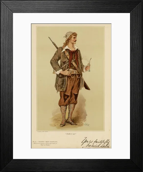 Framed Print : FREDERICK LESLIE Framed Print : FREDERICK LESLIE