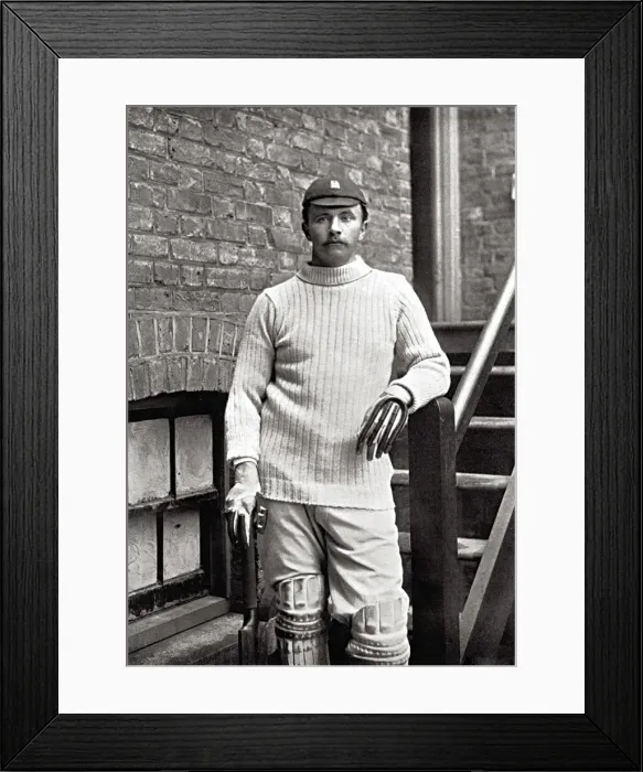 Framed Print : CRICKETER, BAINBRIDGE Framed Print : CRICKETER, BAINBRIDGE