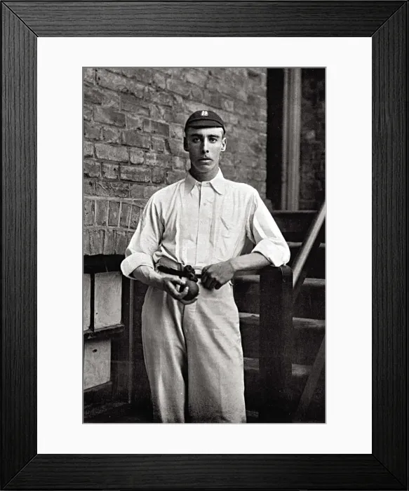 Framed Print : CRICKETER, SANTALL Framed Print : CRICKETER, SANTALL