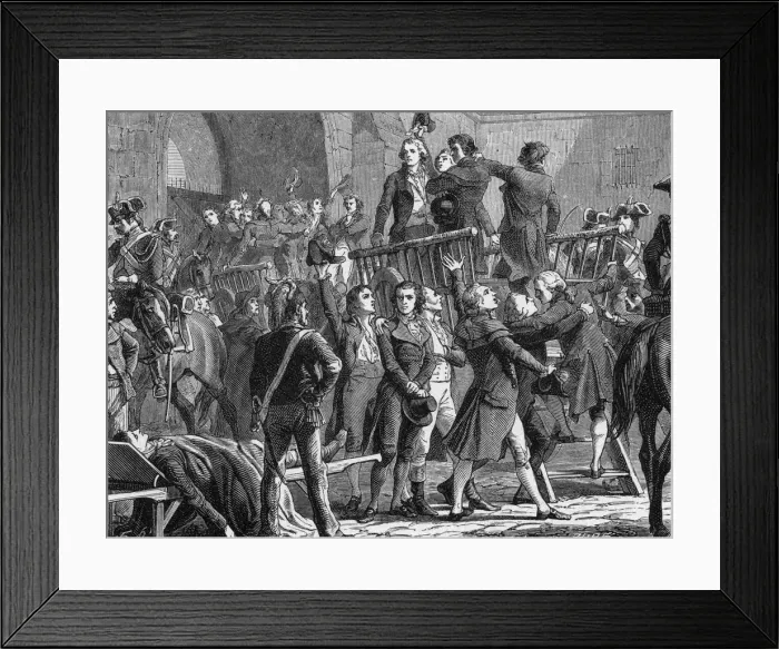 Framed Print : GIRONDINS CONDEMNED Framed Print : GIRONDINS CONDEMNED