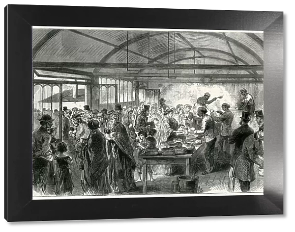 Soup kitchen, Limehouse 1860