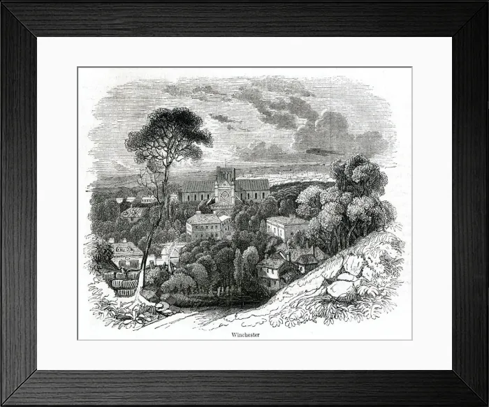 Framed Print : Winchester Framed Print : Winchester