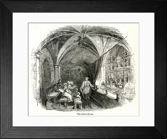 Framed Print : Jewel House at Tower of London Framed Print : Jewel House at Tower of London