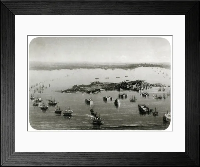 Framed Print : RUSSIA KRONSTADT Framed Print : RUSSIA KRONSTADT
