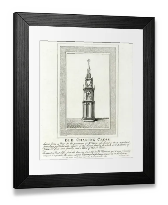 Framed Print : Old Charing Cross Framed Print : Old Charing Cross