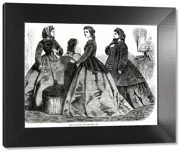 Fashions for January 1865