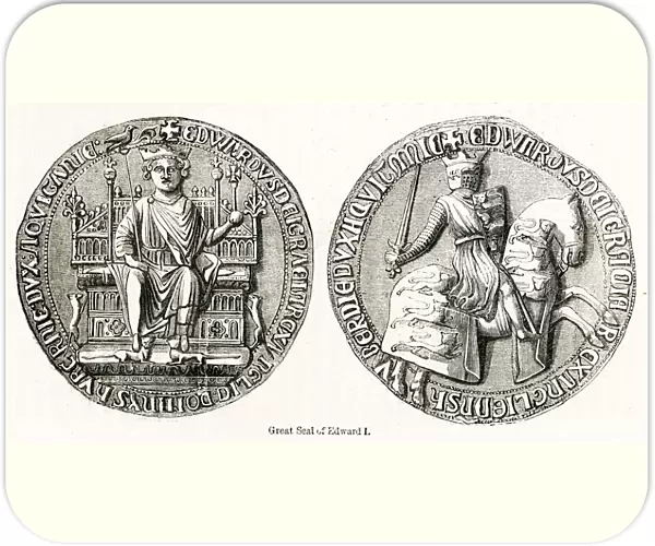 Great seal of Edward I
