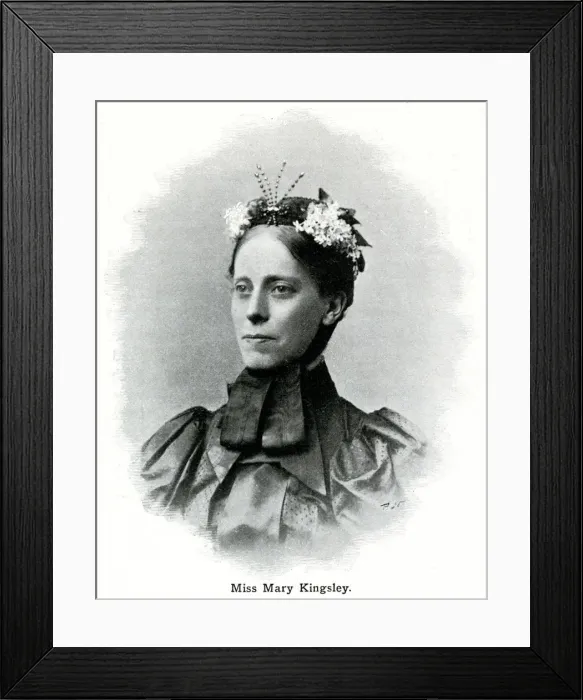 Framed Print : Mary Kingsley Framed Print : Mary Kingsley