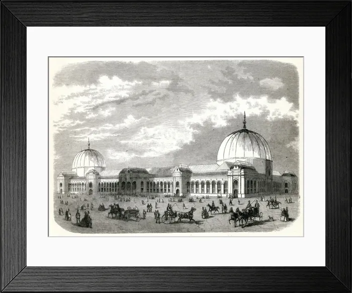 Framed Print : International Exhibition 1862 Framed Print : International Exhibition 1862