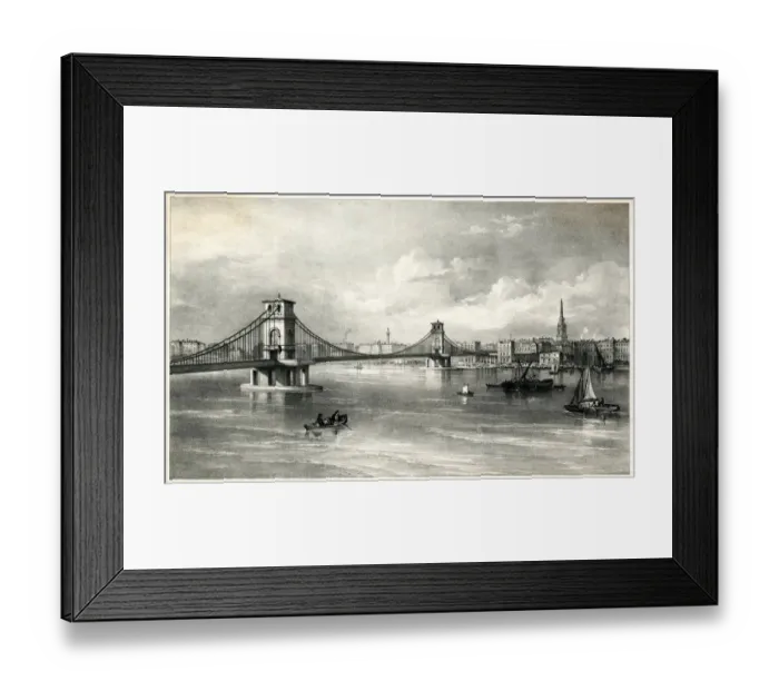 Framed Print : Hungerford Bridge Framed Print : Hungerford Bridge