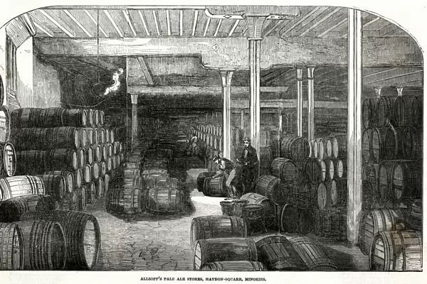 Allsopps pale-ale brewery 1853